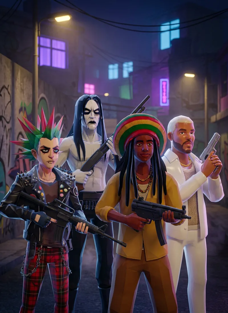 Personagens da facção Tribos Urbanas no CORO SOLTO: Treta Suprema