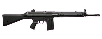 Modelo 3D da HK G3 "FRITZ" no jogo