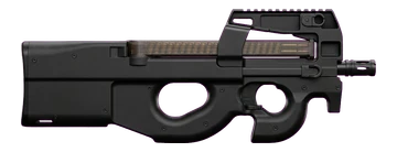 Modelo 3D da P90 "CHINELÃO" no jogo